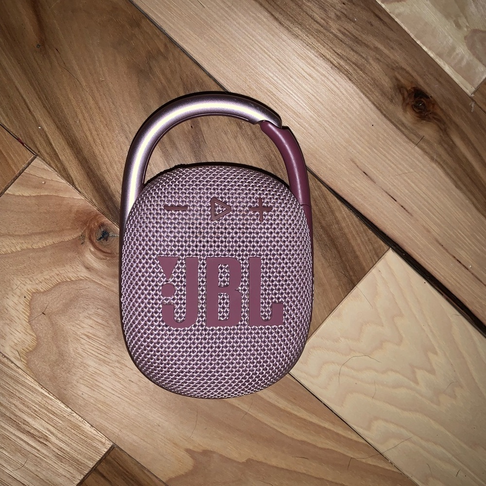 JBL Clip 4 Speaker in Mauve/Rose Gold